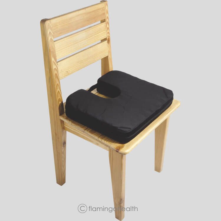 Flamingo Coccyx Cushion for Office Orthopaedic Seat Pad - Hard/Soft