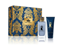 Load image into Gallery viewer, Set - Dolce &amp; Gabbana K EDT Spray + After Shave Balm for Men
