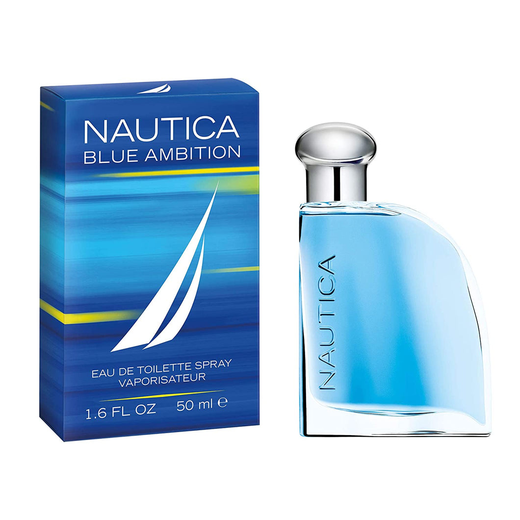 Nautica Blue Ambition 50ml Edt Spray (Damaged Packaging)