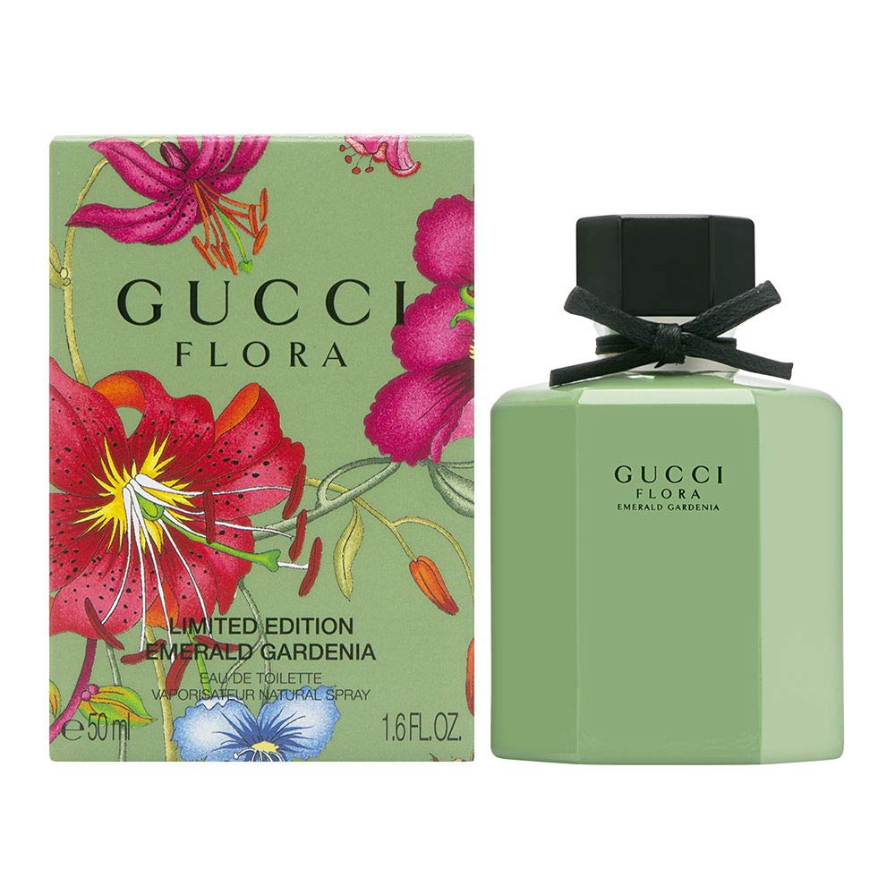Damage - Gucci Flora Emerald Gardenia EDT Spray for Women (Green Bottle)