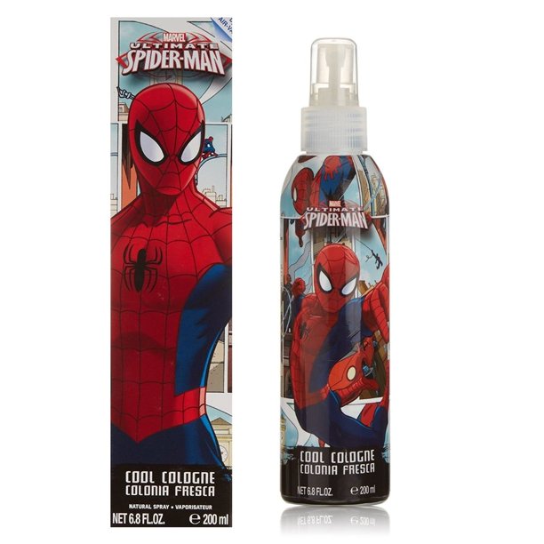 Marvel Ultimate Spider-Man 200ml Cool Cologne Body Spray- (DAMAGE)