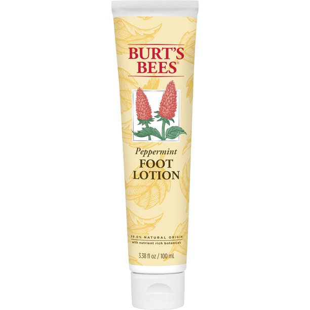 Burt's Bees peppermint foot lotion 3.38 fl.oz/100ml