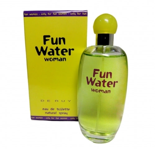 Fun Water 100ml Edt Spr by De Ruy Perfumes (W)- (DAMAGE)