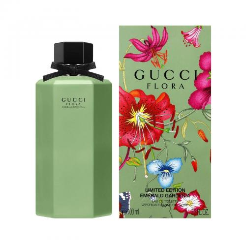 Return - Gucci Flora Emerald Gardenia EDT Spray for Women (Green Bottle)