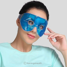 Load image into Gallery viewer, Flamingo Hot N Cold Eye Mask for Migraine Relief Mask for Puffy Eye Pads
