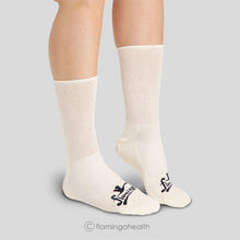 Load image into Gallery viewer, Flamingo Diabetic Socks with Anti-Skid Old Age Socks for Home Workout
