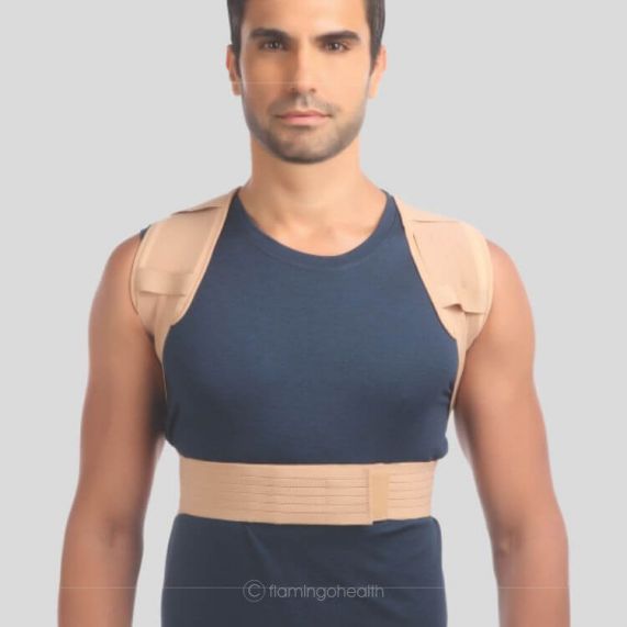 Flamingo Spinal Brace for Back Support Posture Corrector for Men and Women