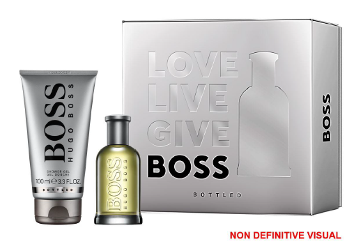 Boss bottled shower outlet gel